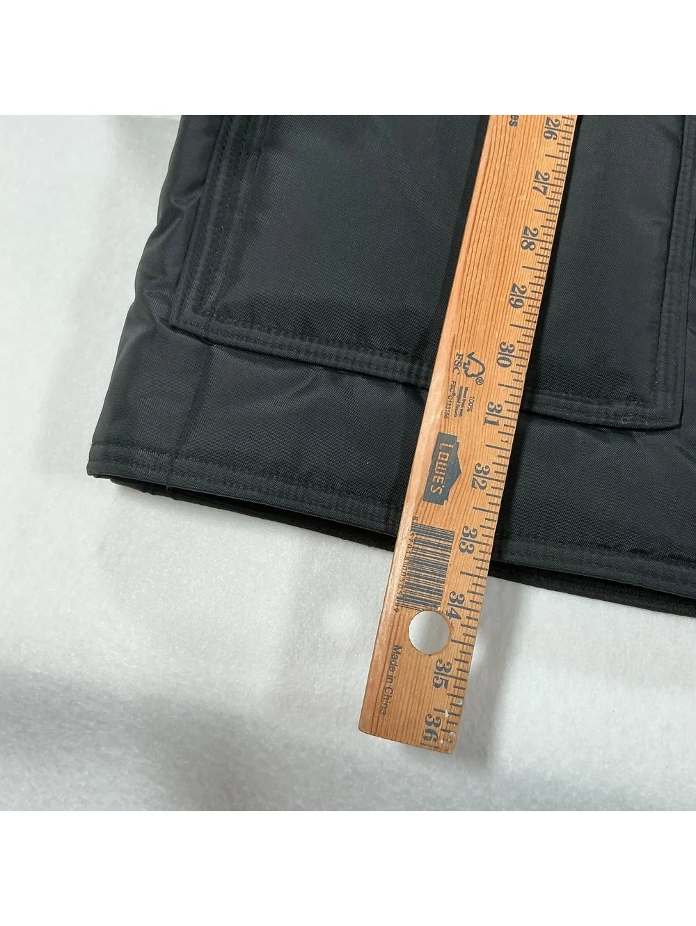 RefrigiWear Iron-Tuff Insulated Work Jacket XL Black Faux Fur Collar Coat